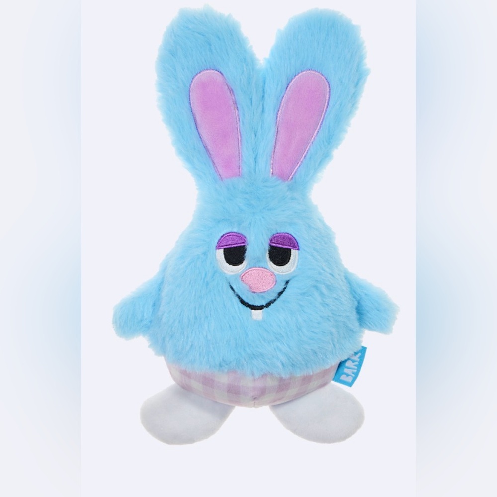 Bark Box L blue bunny “little bun blue” NEW Dog toy Easter Bunny